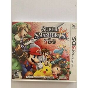 Super Smash‎ Bros 3DS Game